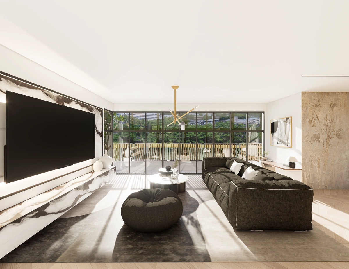 A Bold Interior with Strong Character — interior view 2